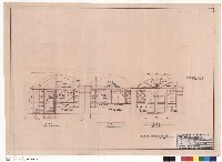 二、港町廣場亭仔腳詳細圖(WW1~3立面)藏品圖，第1張