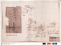 八、水門水門橋詳細圖(中央照明、長椅)藏品圖，第1張