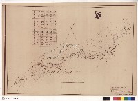 人工水流下游標樁位置平面圖藏品圖，第1張