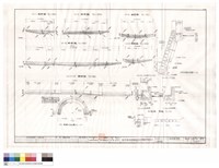 眺景平台-1~5、W-01、02展開圖、詳圖、石梯詳圖藏品圖，第1張