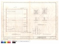 加工廠房基礎平面、基礎詳細配筋藏品圖，第1張