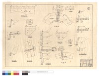 駁坎管涵正面,橫斷,平面圖、A-A正,剖面圖、平面圖藏品圖，第1張