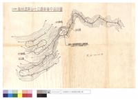 100綫林道與台七公路銜接平靣詳圖藏品圖，第1張