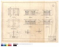 平面,基礎平面圖、正,背,左,右立面圖、F1~F3,C1藏品圖，第1張