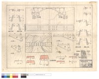 翼牆A~D斷面、A~D正面、左右橋台後填方藏品圖，第1張