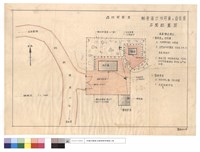 森林開發處排骨溪口炸葯庫及雷管庫平面配置圖藏品圖，第1張