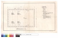 簡報室燈光平面圖、燈光顯示種類藏品圖，第1張
