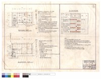 電氣照明,給排水衛生設備平面圖、室內粉飾明細表藏品圖，第1張