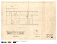 P.C.清水地坪平面圖、P.C.地坪,收縮縫詳細圖藏品圖，第1張