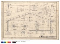 鋼架結構及詳細圖、C1、F1、T1、P1~P3及接頭大樣圖藏品圖，第1張