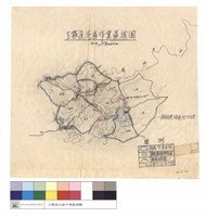 立霧溪北區作業區域圖藏品圖，第1張