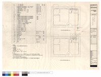 圖例及說明、給汚排水配管設備平面圖藏品圖，第1張