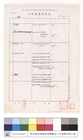 工程數量計算表藏品圖，第1張