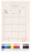 工程數量計算表藏品圖，第1張