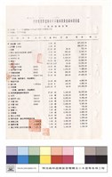 工程詳細價目表藏品圖，第1張