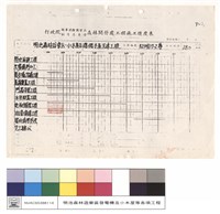 工程施工進度表藏品圖，第1張