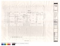 電信設備、電信配線、電視及廣播音響設備平面配置圖(4)藏品圖，第1張