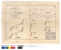正,平,橫斷面圖、排水溝斷面圖藏品圖，第1張