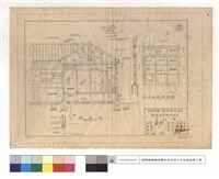 斷面圖、W6大型玻璃拉窗藏品圖，第1張