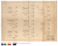 平,正,斷面圖、正面展開圖、A-A~D-D藏品圖，第1張