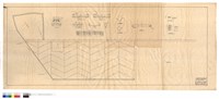 正面、C,D門涵版橫斷,縱斷面圖、鋼筋表、甲.丙.丁鋼筋、平行C,F道排水溝標準圖、A道路,場地及盲溝(平均)斷面圖藏品圖，第1張