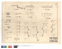 平,正面圖、A-A~B-B斷面,進,出水口斷面圖藏品圖，第1張