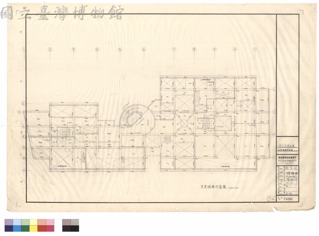 夾層結構平面圖藏品圖，第1張