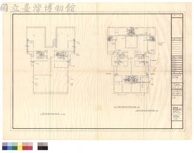 汙水排水透氣系統平面圖藏品圖，第1張