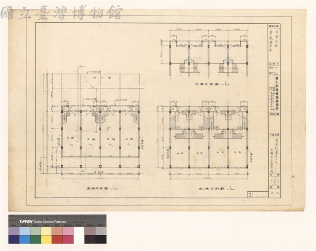 壹、貳樓平面、夾層平片藏品圖，第1張
