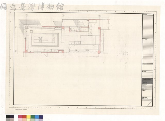 1 排風管檢討 2排水溝詳細藏品圖，第1張