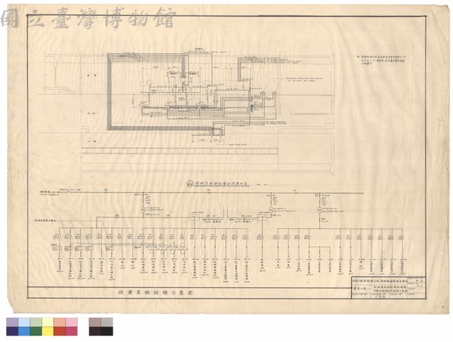 供電系統結線示意圖藏品圖，第1張