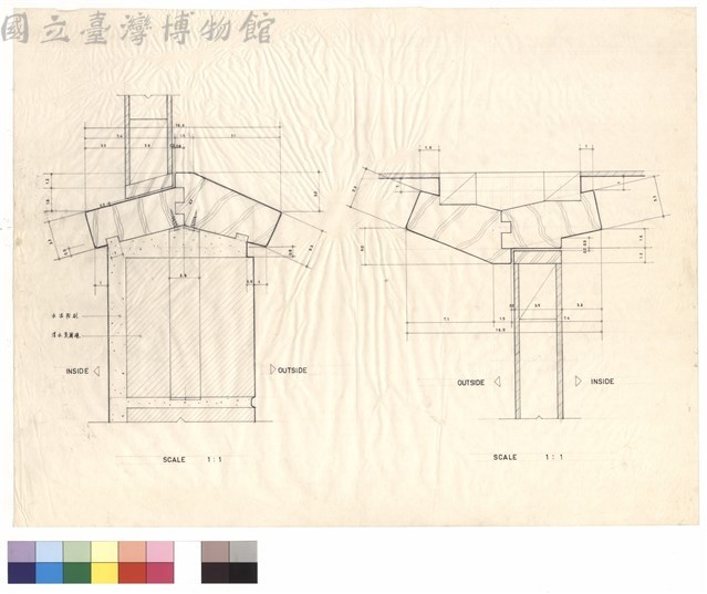 水泥粉刷　清水美國磚　藏品圖，第1張
