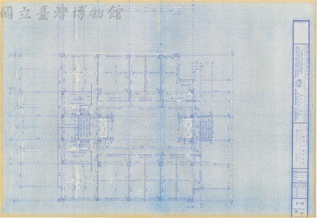 S-12 十四層結構平面圖藏品圖，第1張