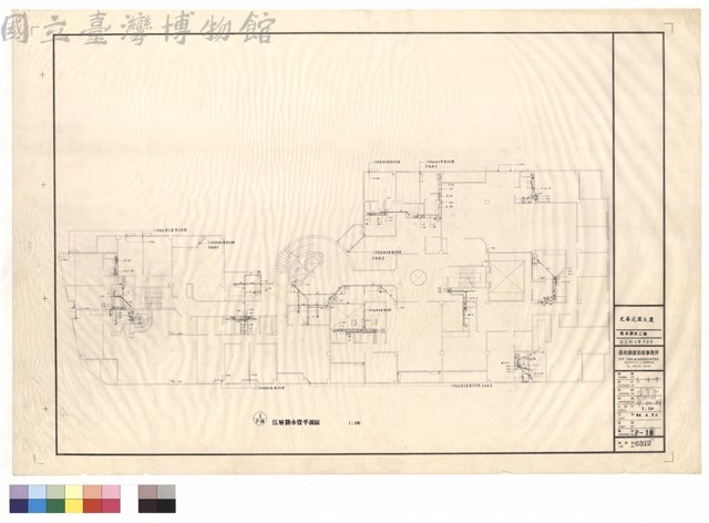 伍層排水管平面圖藏品圖，第1張