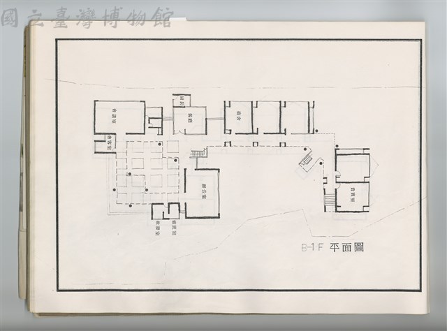 B-1F平面圖藏品圖，第1張