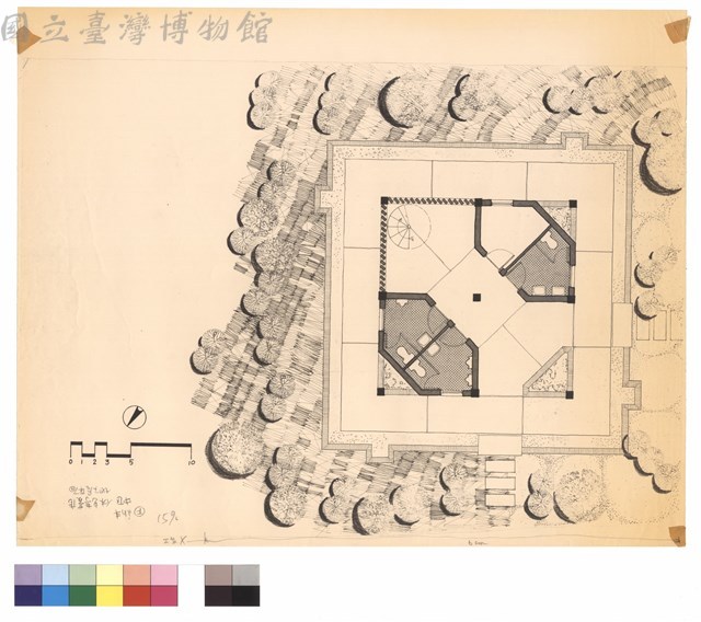 中區休息亭賣店地下層平面藏品圖，第1張
