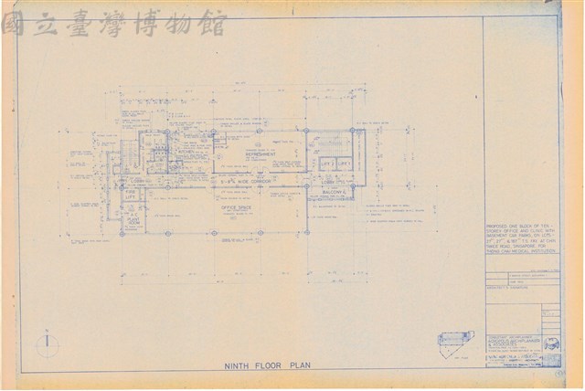 Ninth Floor Plan藏品圖，第1張