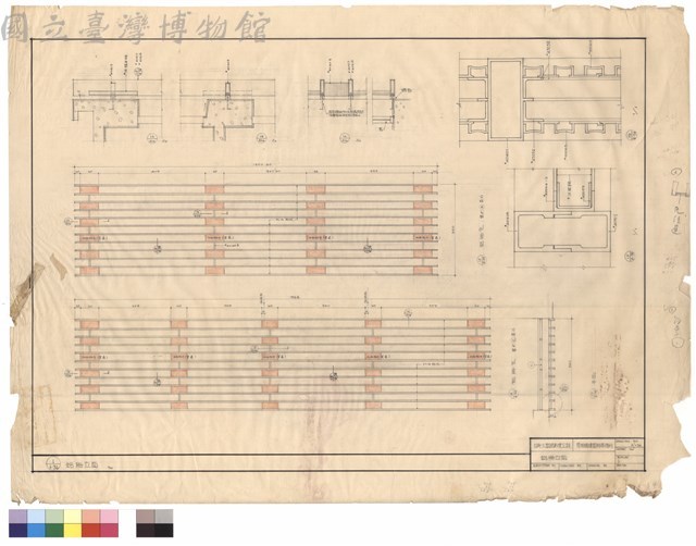 鋁柵立面藏品圖，第1張