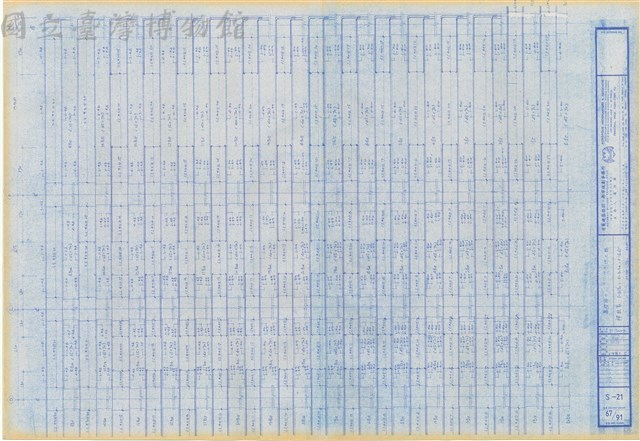S-21 樑配筋 R~B1B3, R~B1B4, R~B1B5藏品圖，第1張