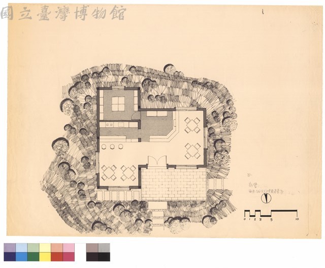 西區休息亭賣店平面圖藏品圖，第1張