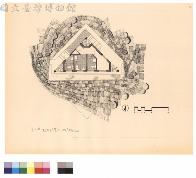 東區休息亭賣店地下層平面圖藏品圖，第1張