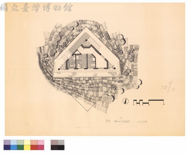 東區休息亭賣店地下層平面藏品圖，第1張