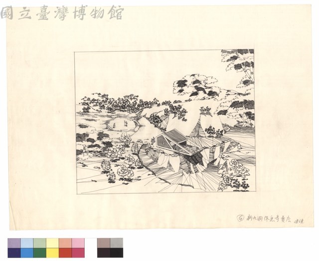 G 新九洞休息廳賣店透視藏品圖，第1張