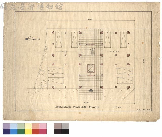 GROUND FLOOR PLAN藏品圖，第1張