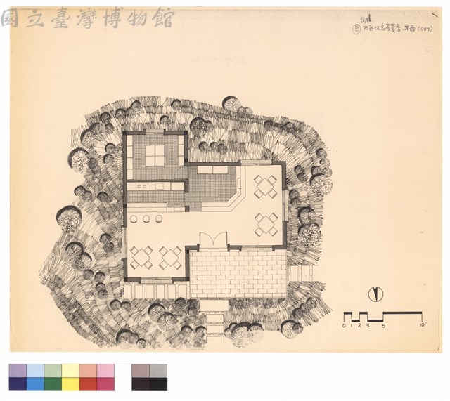 西區休息亭賣店平面圖藏品圖，第1張