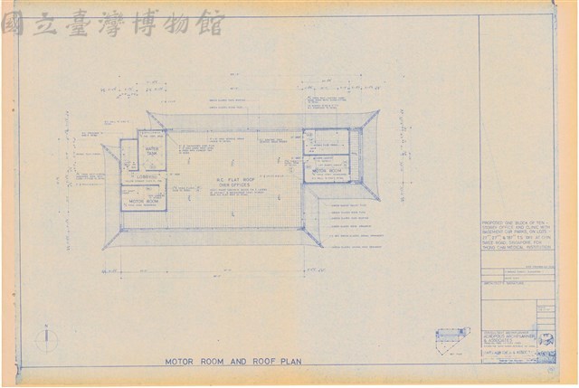 Motor Room and Roof Plan藏品圖，第1張