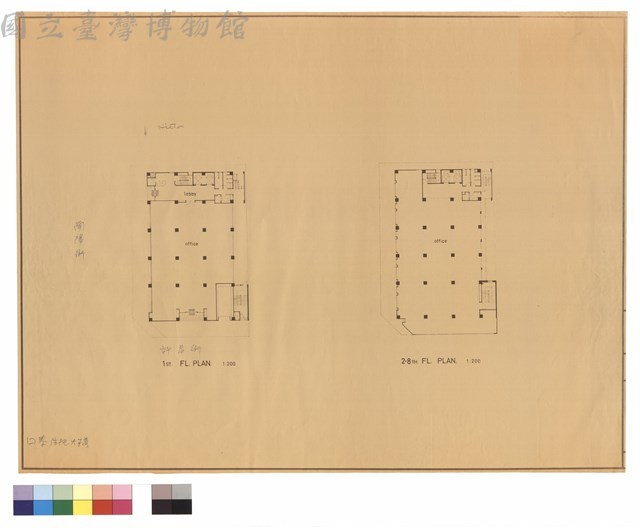 1st FL PLAN  2-8th FL PLAN藏品圖，第1張