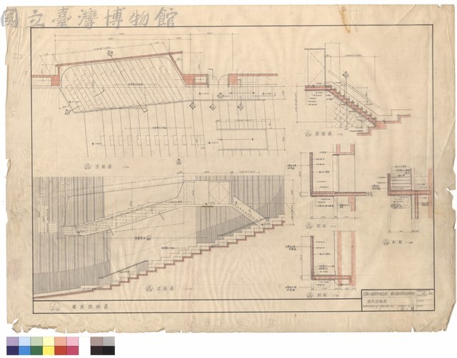 平面圖　立面圖　剖面藏品圖，第1張