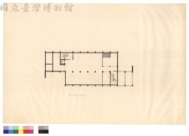 地下層平面圖藏品圖，第1張