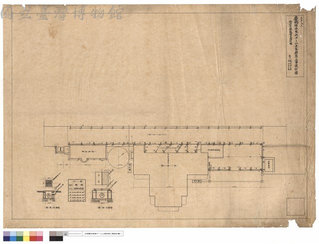 子：排水管敷設圖及溜舛圖藏品圖，第1張